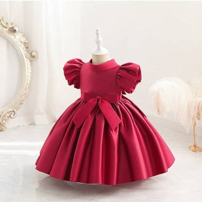 Vestido de fiesta de encaje princesa