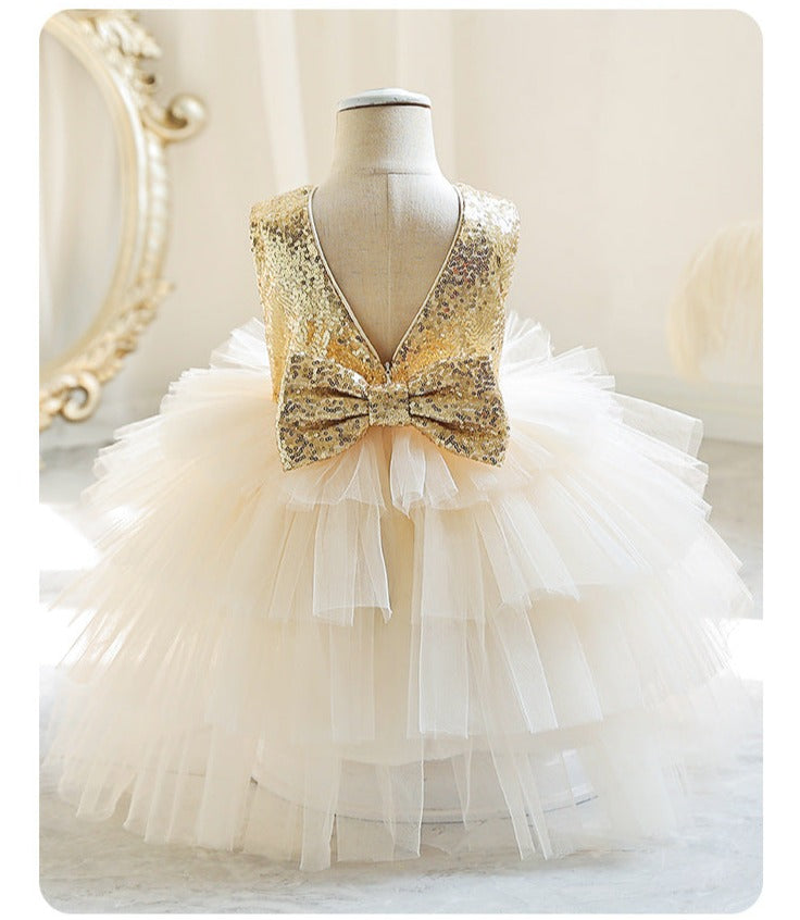 Vestido de fiesta infantil Lensjuelas