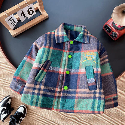 Chaqueta Infantil Mujer con Botones