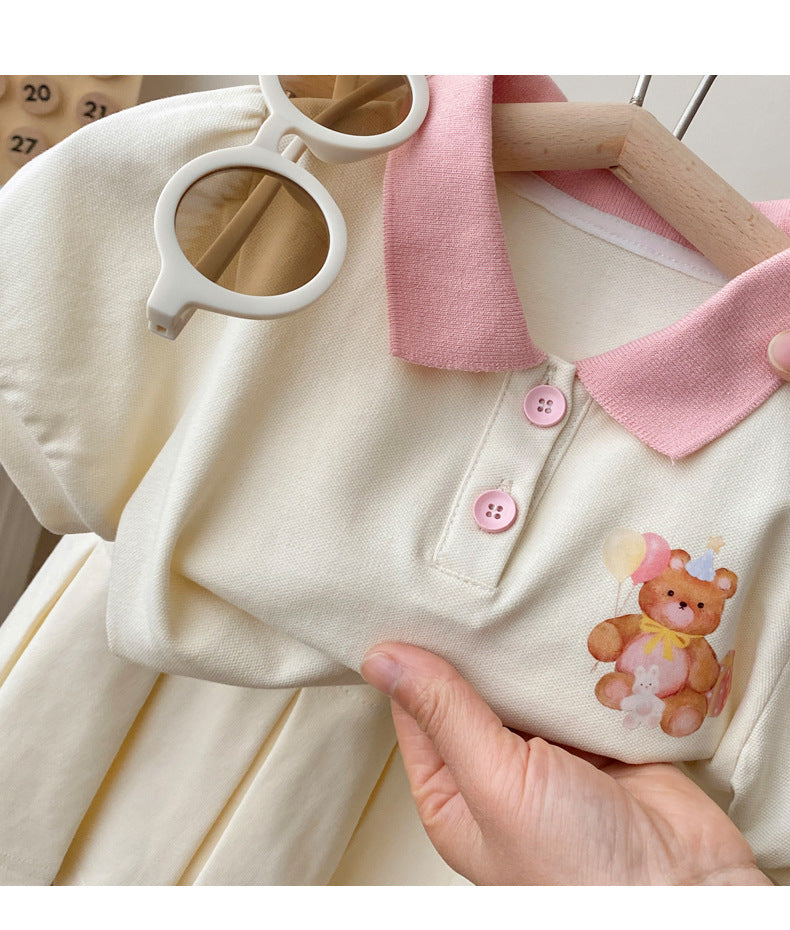 Conjunto de Osito de Peluche para Niñas