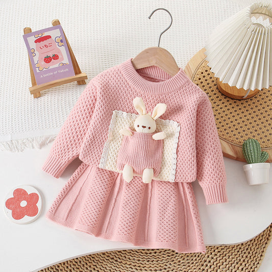Conjunto de Conejita de Invierno