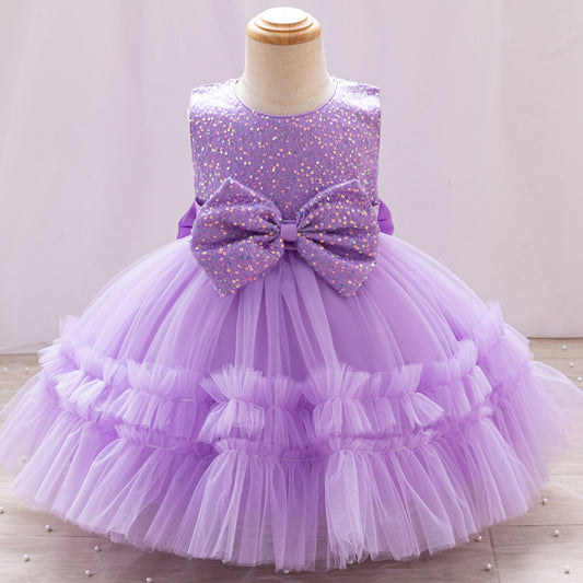 Vestido de Encaje brillante