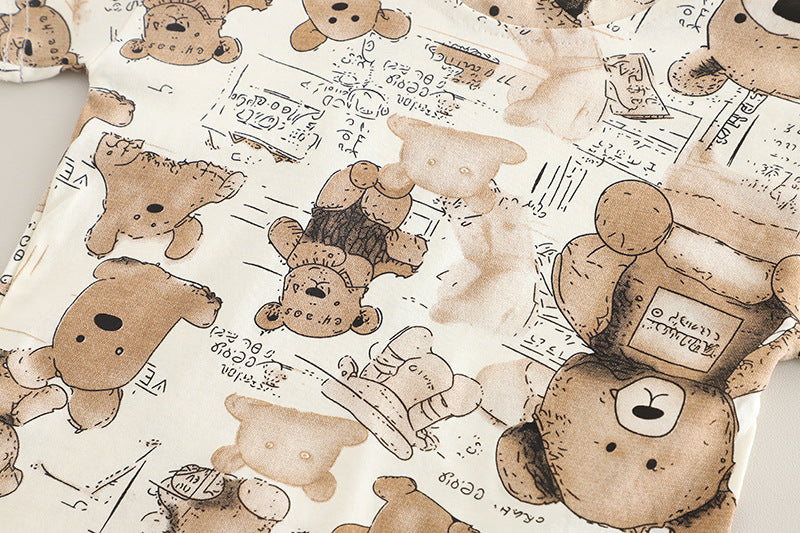 Conjunto de osito de peluche para niño