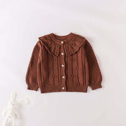 Blusa Infantil Mujer Punto Botones Pequeños