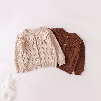Blusa Infantil Mujer Punto Botones Pequeños