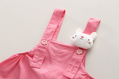 Peto Infantil con Estampado de Conejito y Ayas