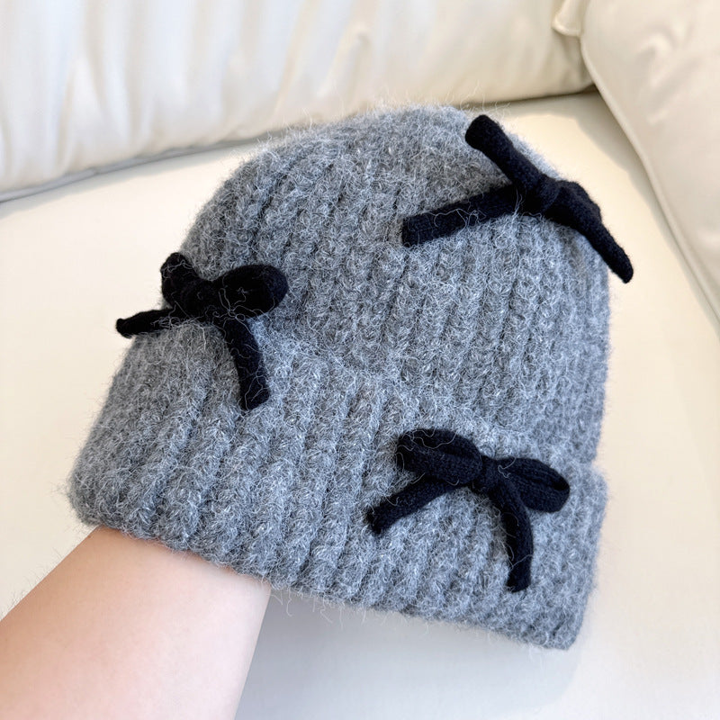 Gorro Infantil Súper Cálido Con Lazos
