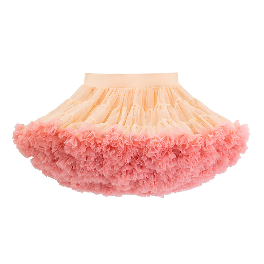 Falda de tul a capas para niña
