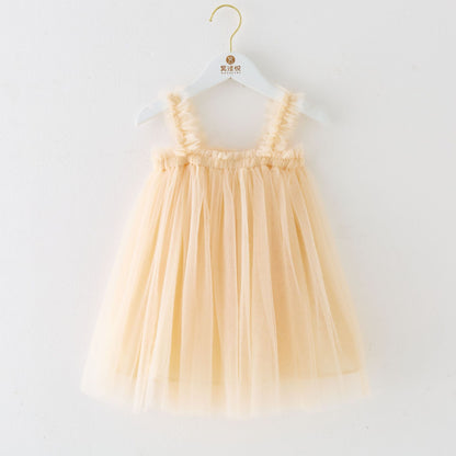 Vestido de tul infantil