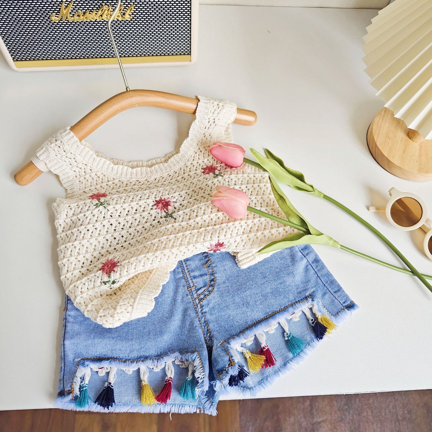 Bermudas de Colores y Niñas