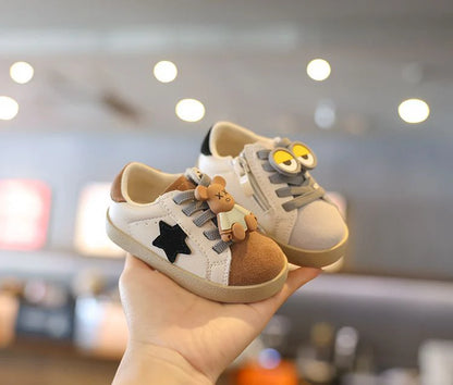 Zapatillas de Deporte Con Forma de Oso y Ojo de Estrella Para Niños