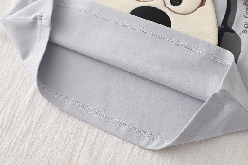 Conjunto infantil con perrito y vaqueros