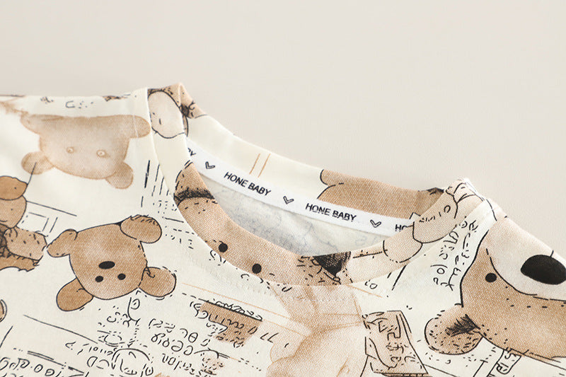 Conjunto de osito de peluche para niño