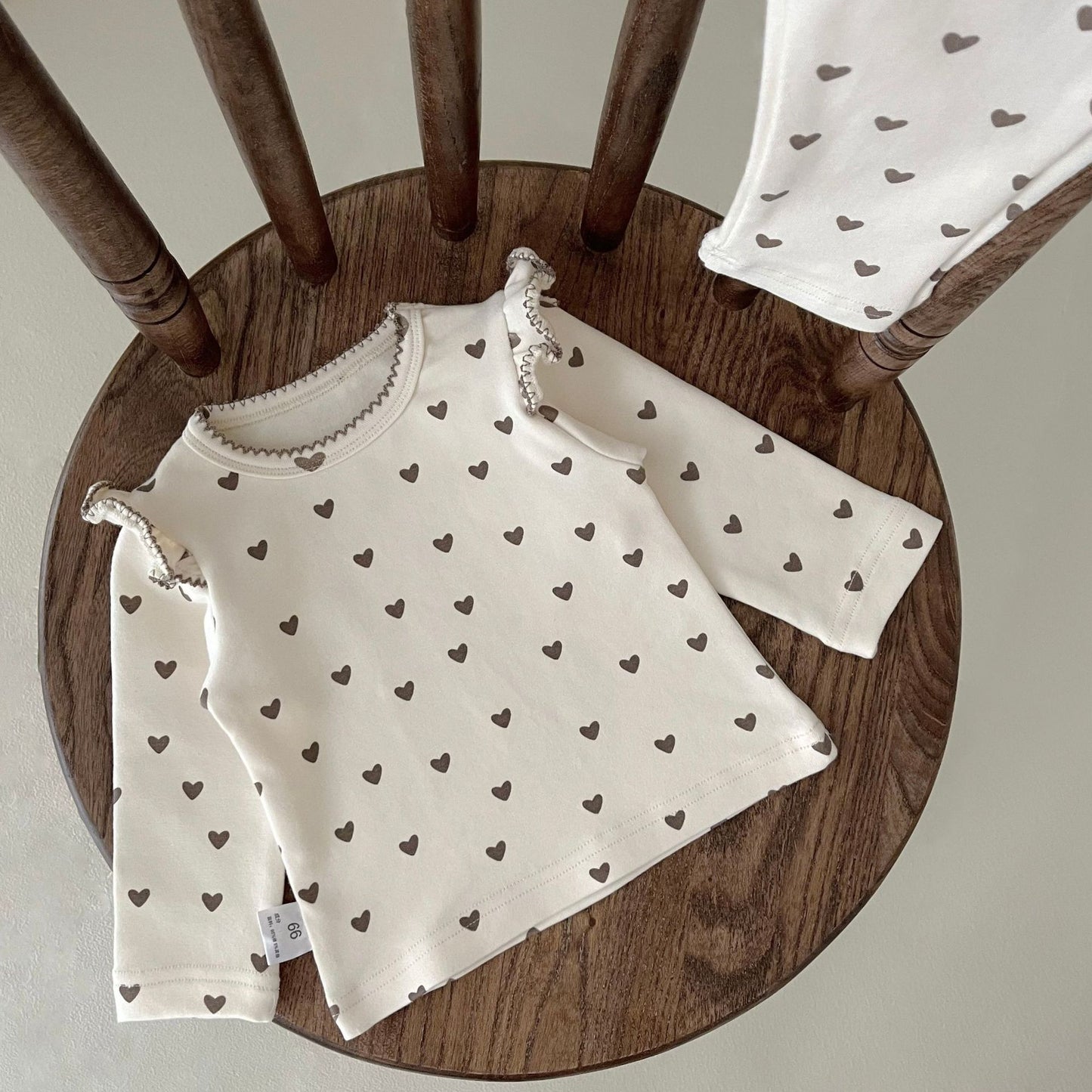 Conjunto Infantil Mujer Corazones