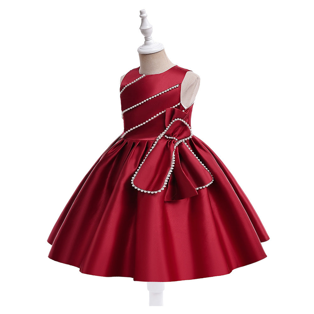 Vestido de Fiesta Infantil Perlas