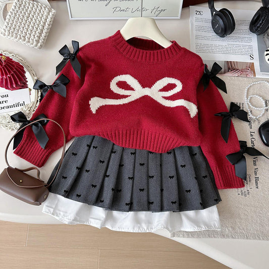Conjunto de Lazos de Invierno para Niños