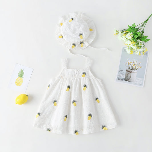 Vestido Infantil Piña Verano