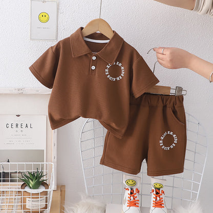 Conjunto de Cuello Polo para Niño
