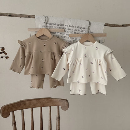 Conjunto Infantil de Niña Little Flowers