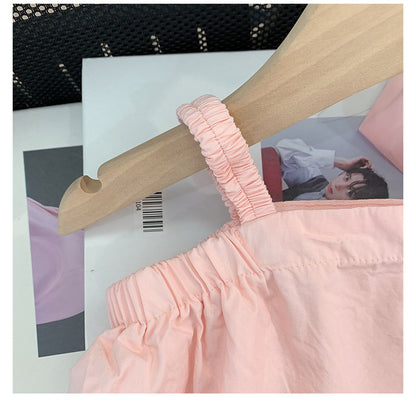 Conjunto de Lazo Rosa para Niña