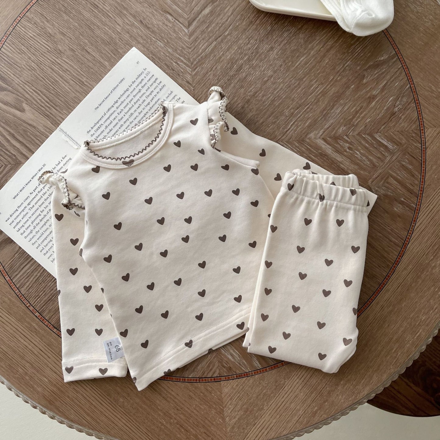 Conjunto Infantil Mujer Corazones