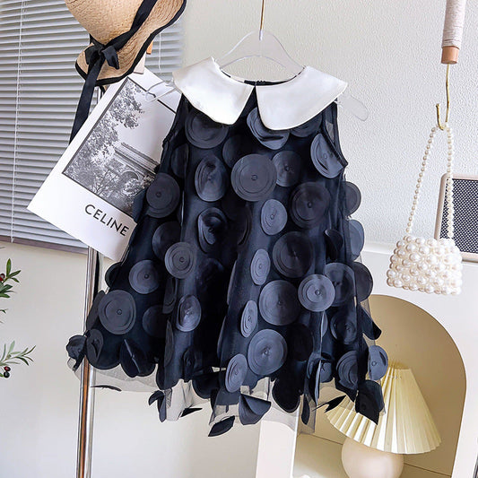 Vestido infantil negro