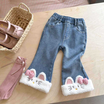 Pantalones Vaqueros de Hello Kitty para Niña
