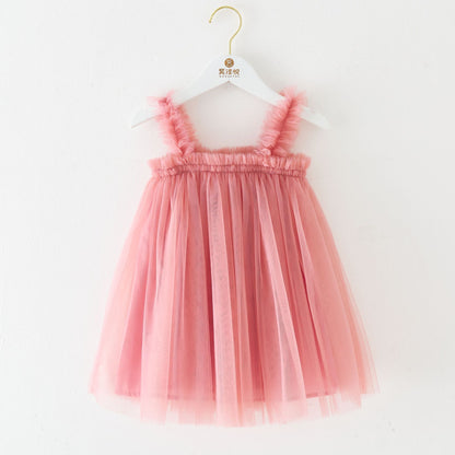 Vestido de tul infantil