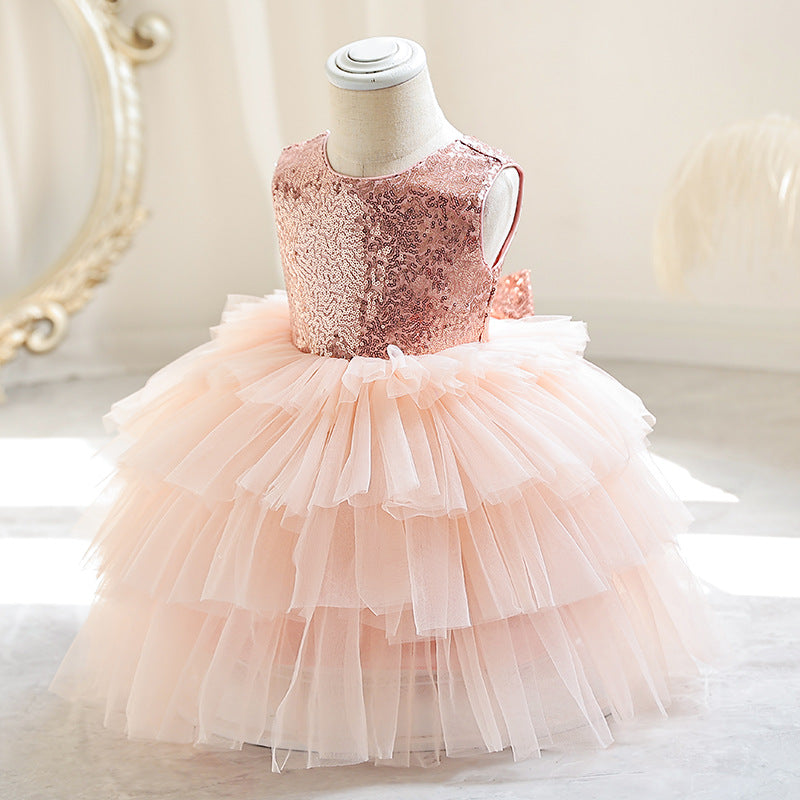 Vestido de fiesta infantil Lensjuelas