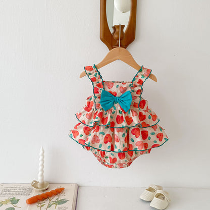 Body Infantil para Mujer Corazones