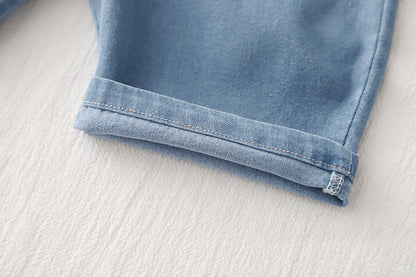 Conjunto infantil con perrito y vaqueros