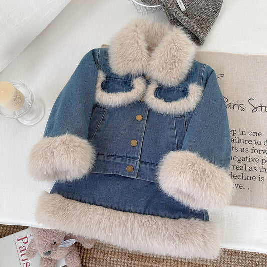 Pelinhos Jeans Conjunto Infantil