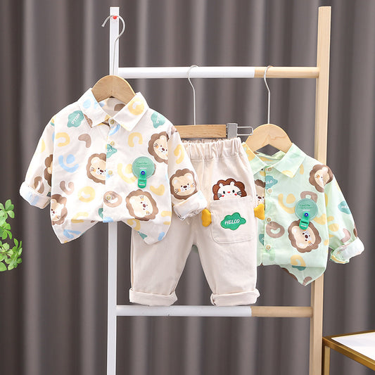 Conjunto Infantil Pequeño León
