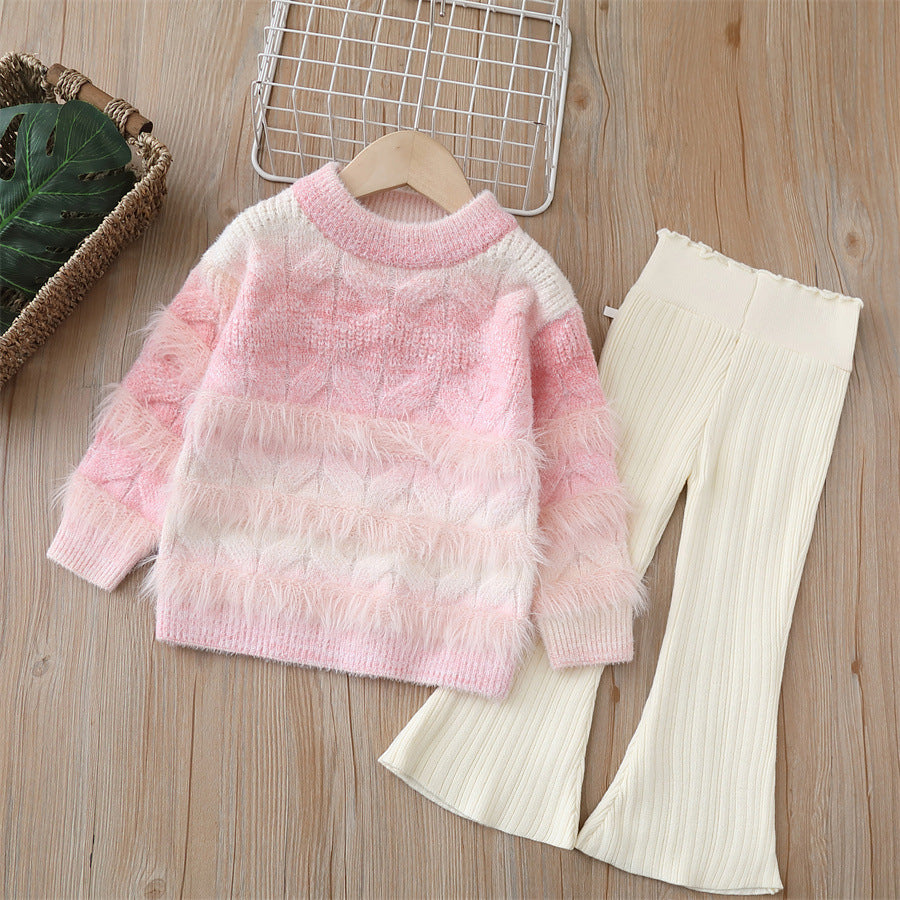 Conjunto de Niña con Pantalón y Pelo