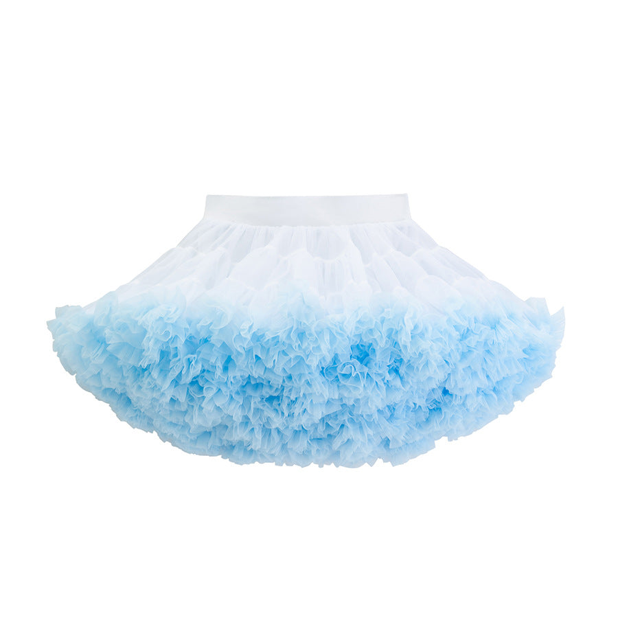 Falda de tul a capas para niña