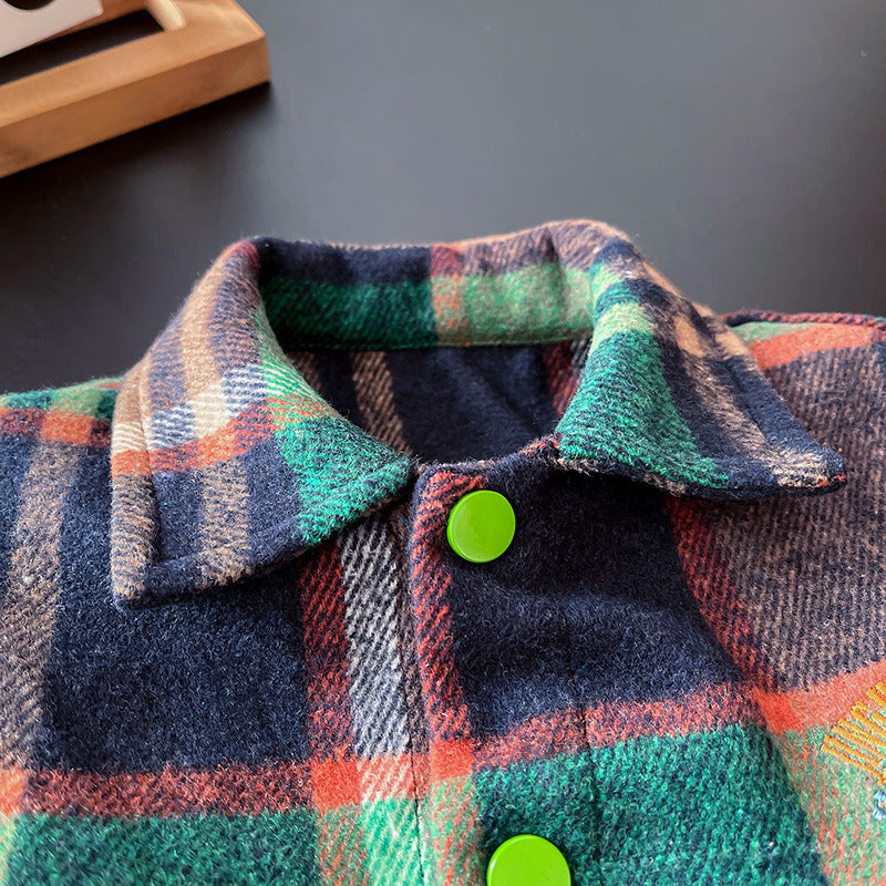 Chaqueta Infantil Mujer con Botones