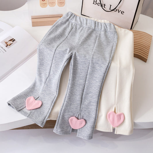 Pantalones de Corazón Para Mujer y Niño