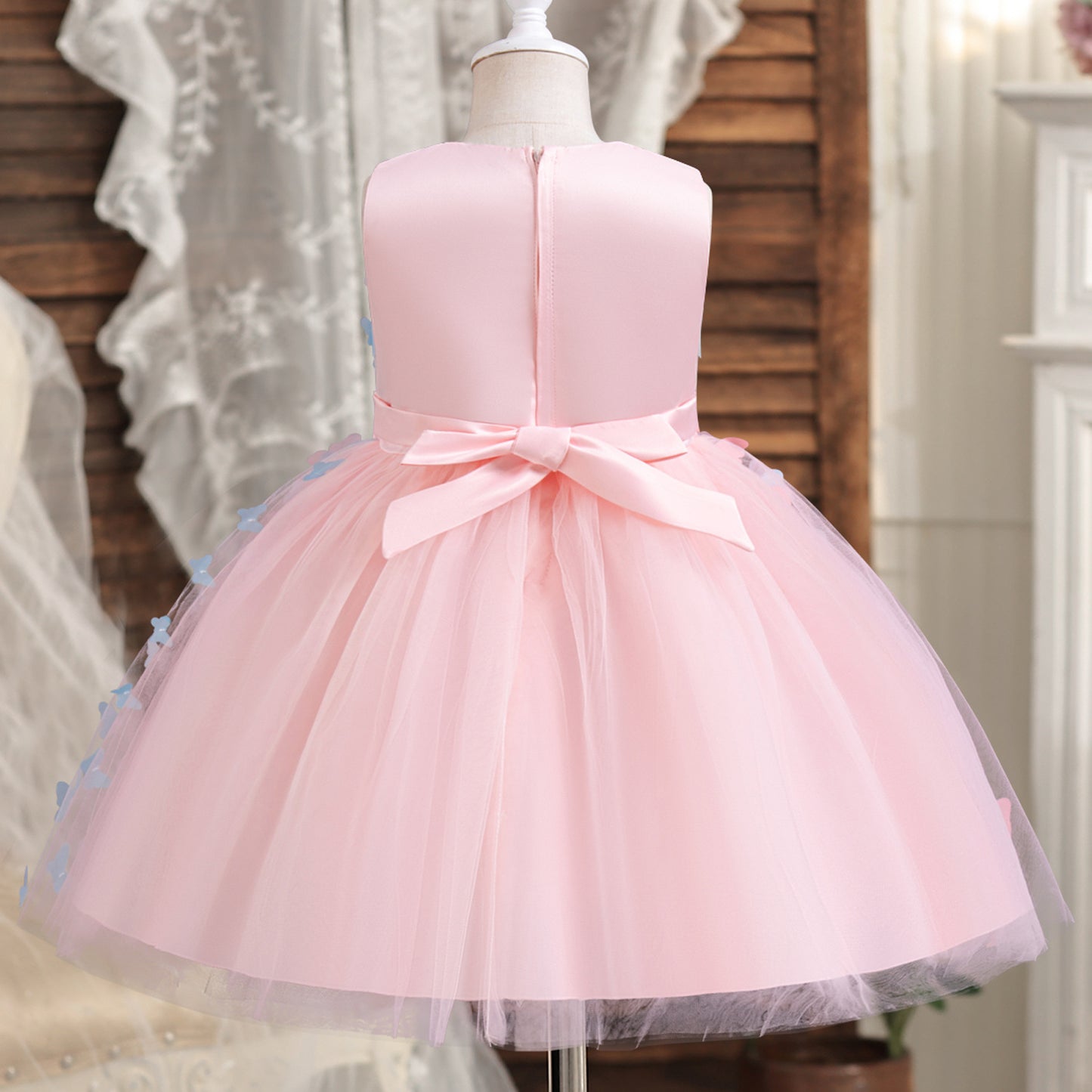 Vestido Infantil Mariposa