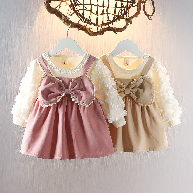 Vestido de lazo para niños