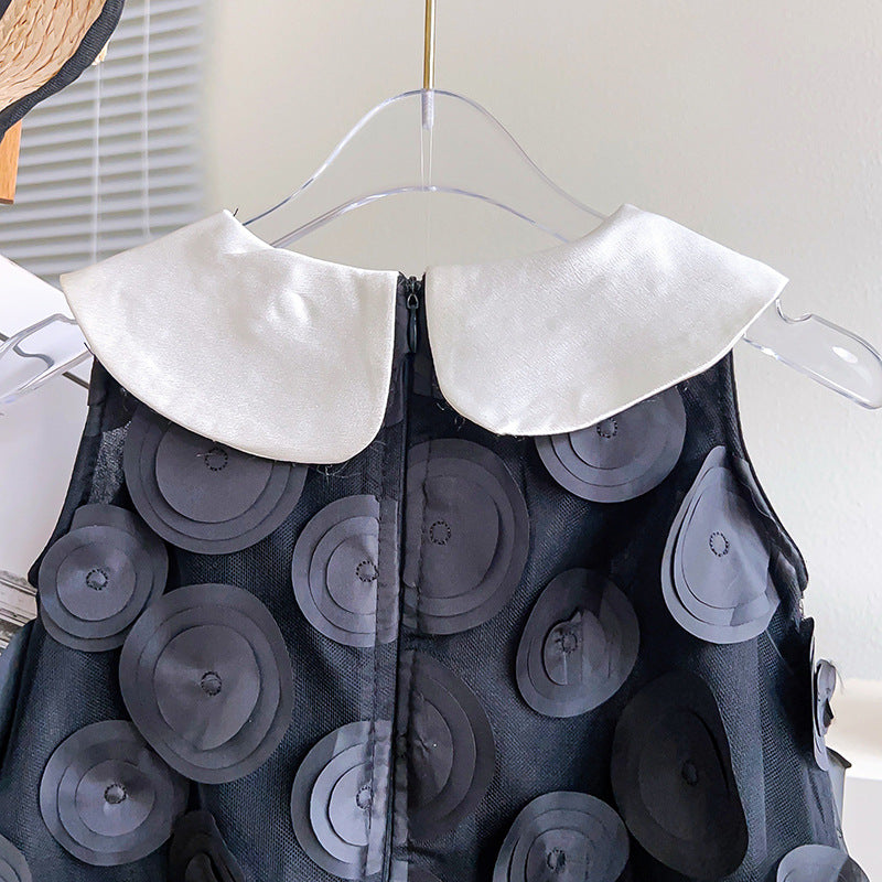 Vestido infantil negro
