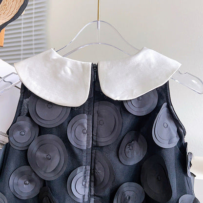 Vestido infantil negro