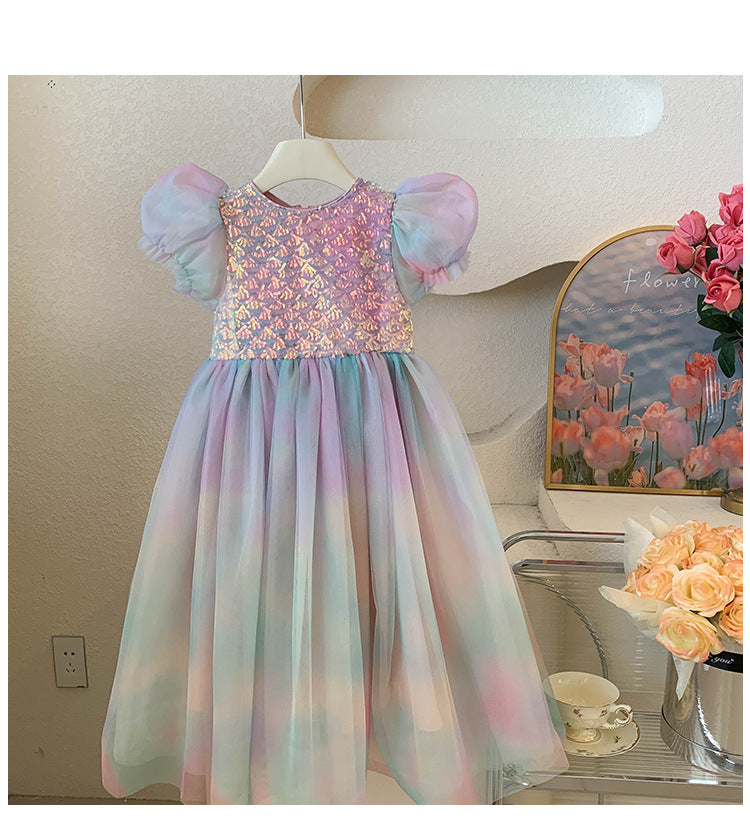 Vestido de fiesta de Sirena para Niños
