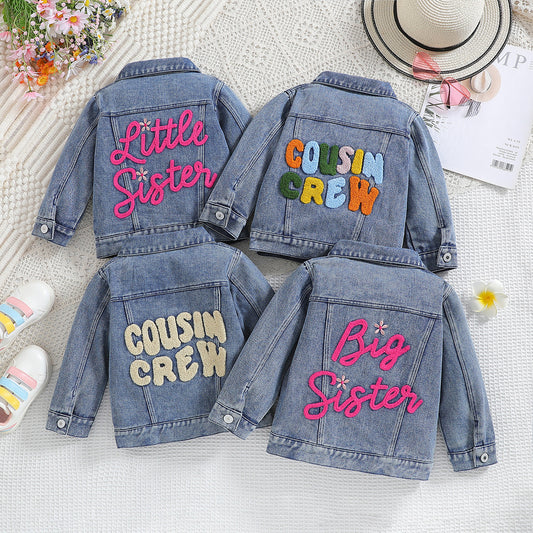 Chaqueta vaquera para niña Sister