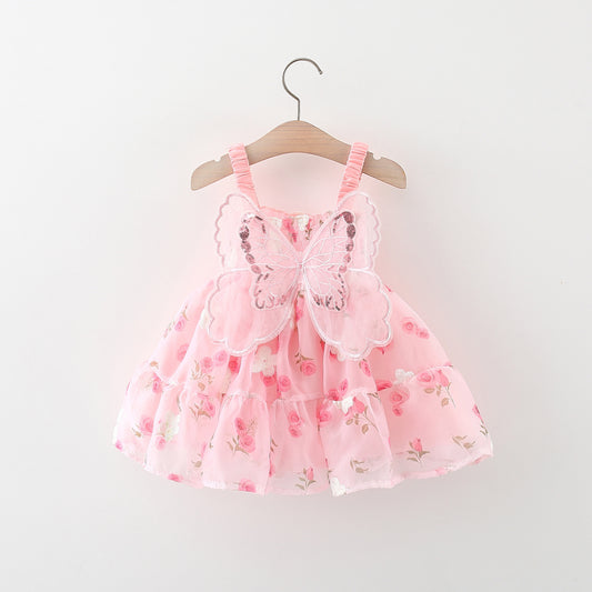 Vestido Infantil con Alas