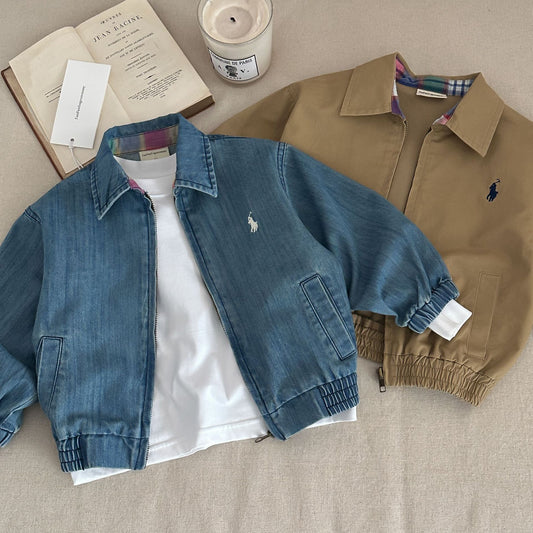 Chaqueta para Niño con Bolsillos con Forma de Caballo