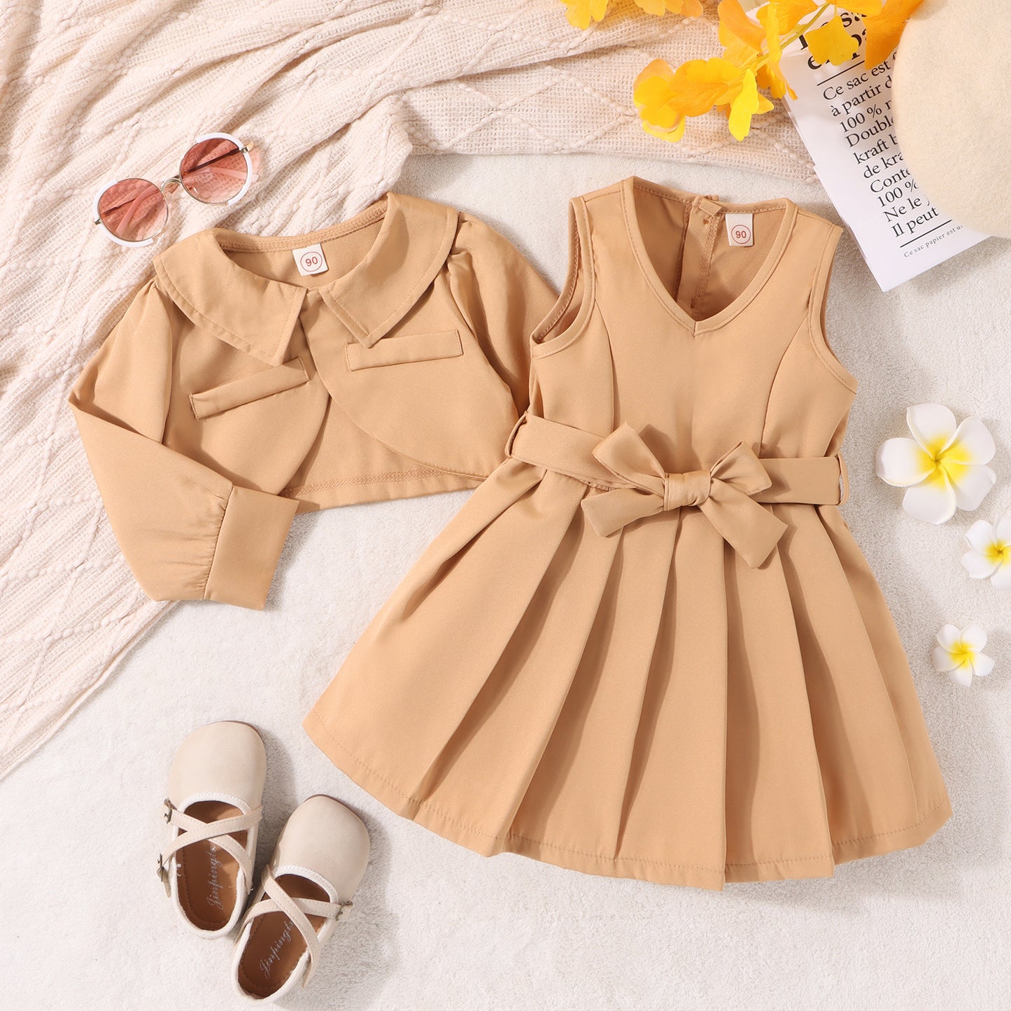 Conjunto de lazo para niña