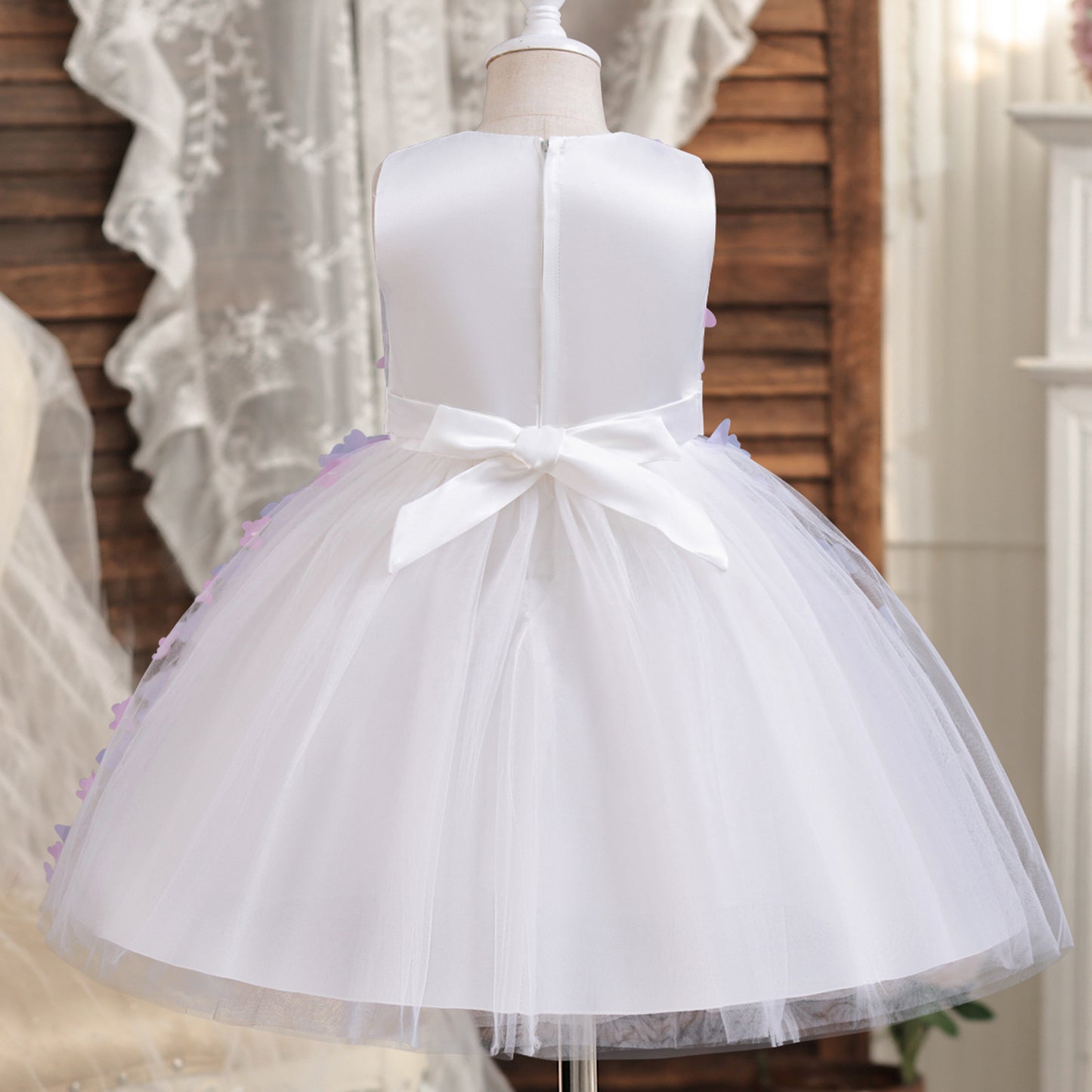 Vestido Infantil Mariposa