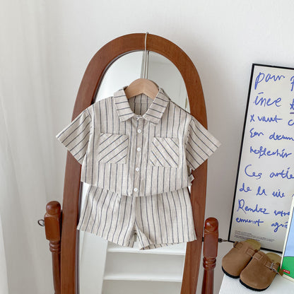 Conjunto Infantil Rayas Hombre