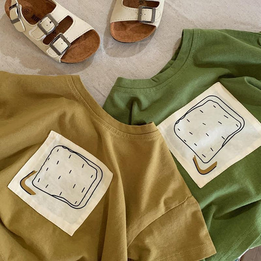 Camiseta Infantil de Verano Minimalista
