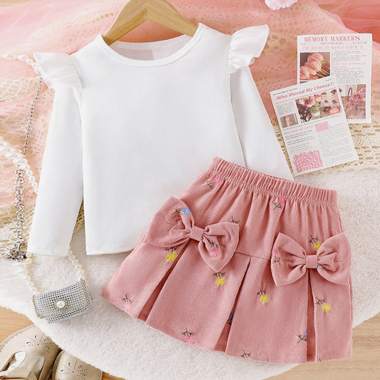 Conjunto de lazo para niña